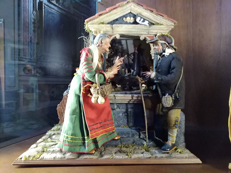 Francesco CENTOMANI, Pastori in visita al Presepe