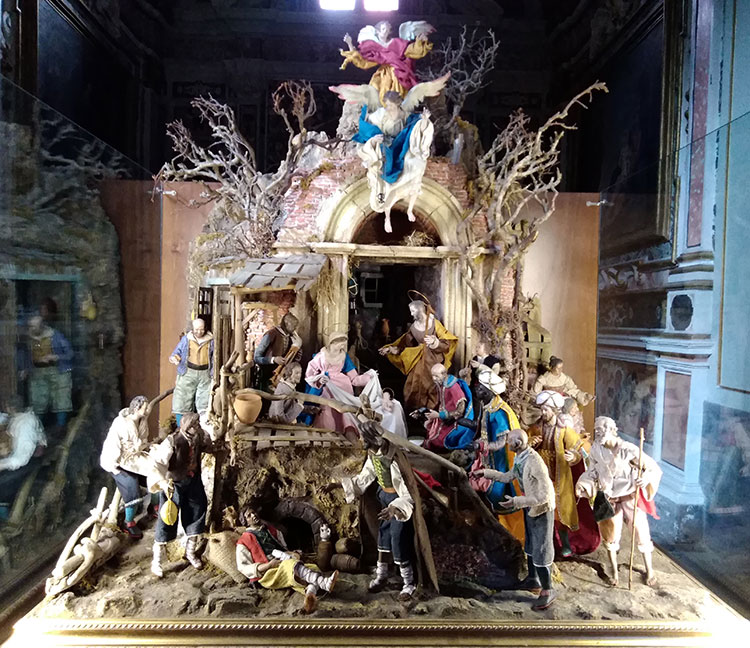 Gennaro DE-MARTINO, Presepe - Pastori Fratelli SINNO